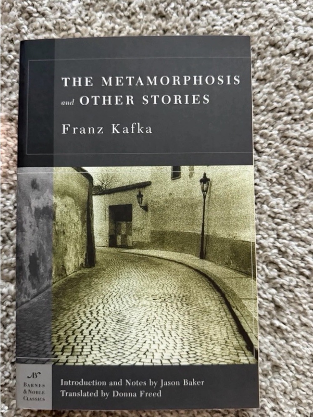 Franz Kafka: The Metamorphosis and Other Stories - Black Cover